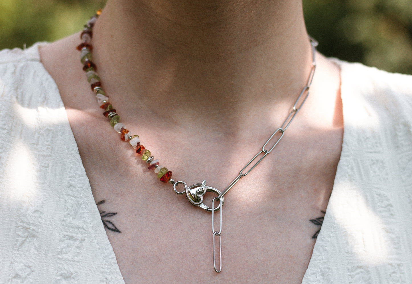 Silver Happiness Necklace