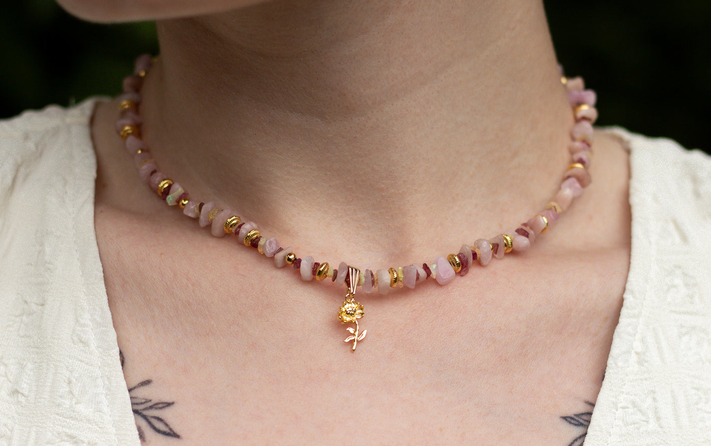 Peony Lover Choker