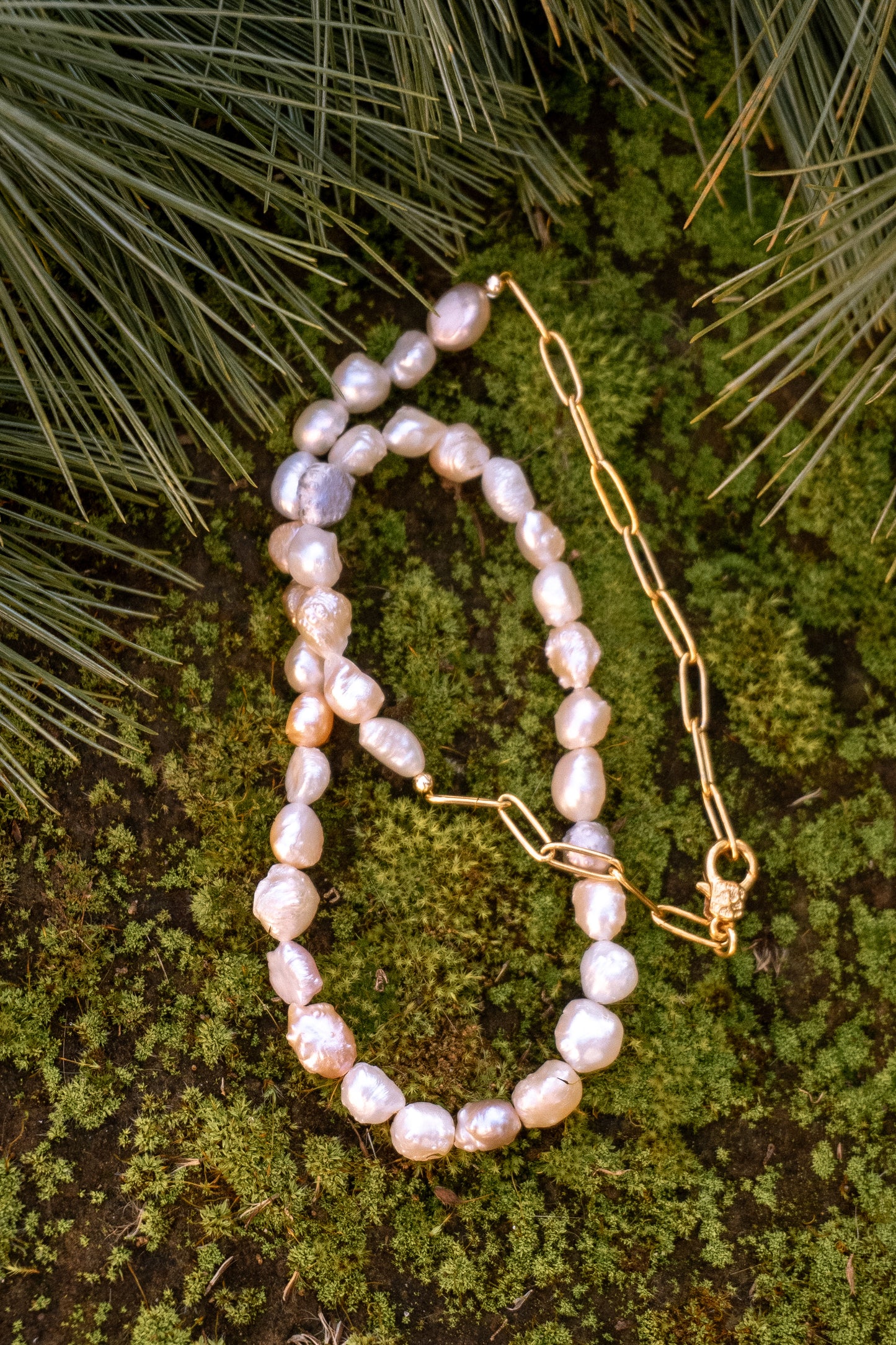 Baroque Pearl Choker