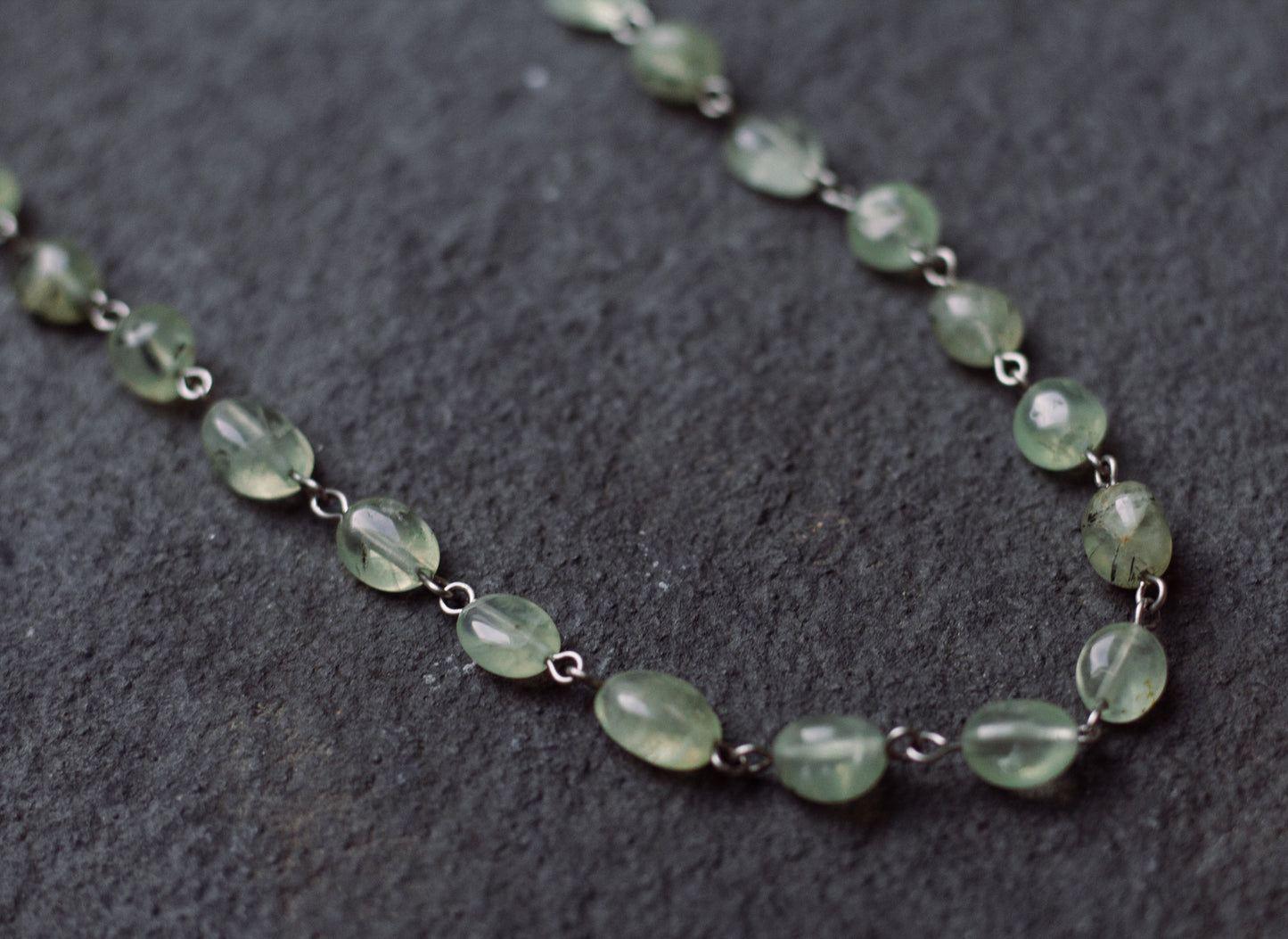 Prehnite Fine Choker