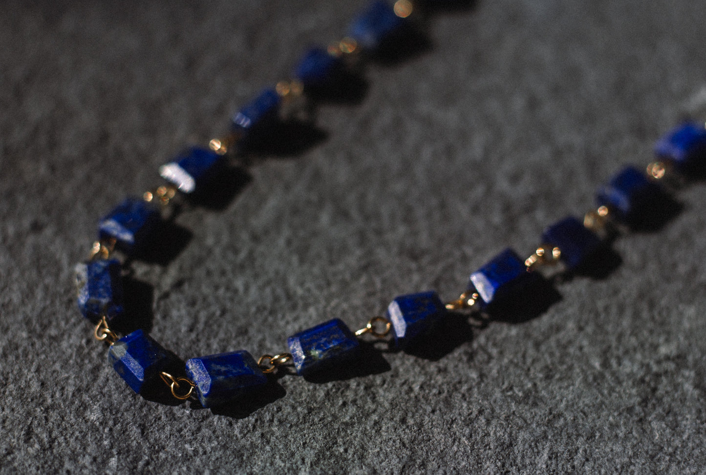 Royal Blue Fine Choker