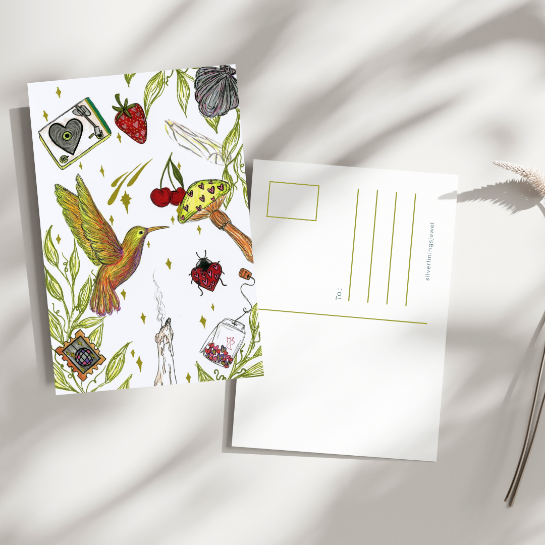 Hummingbird Postcard