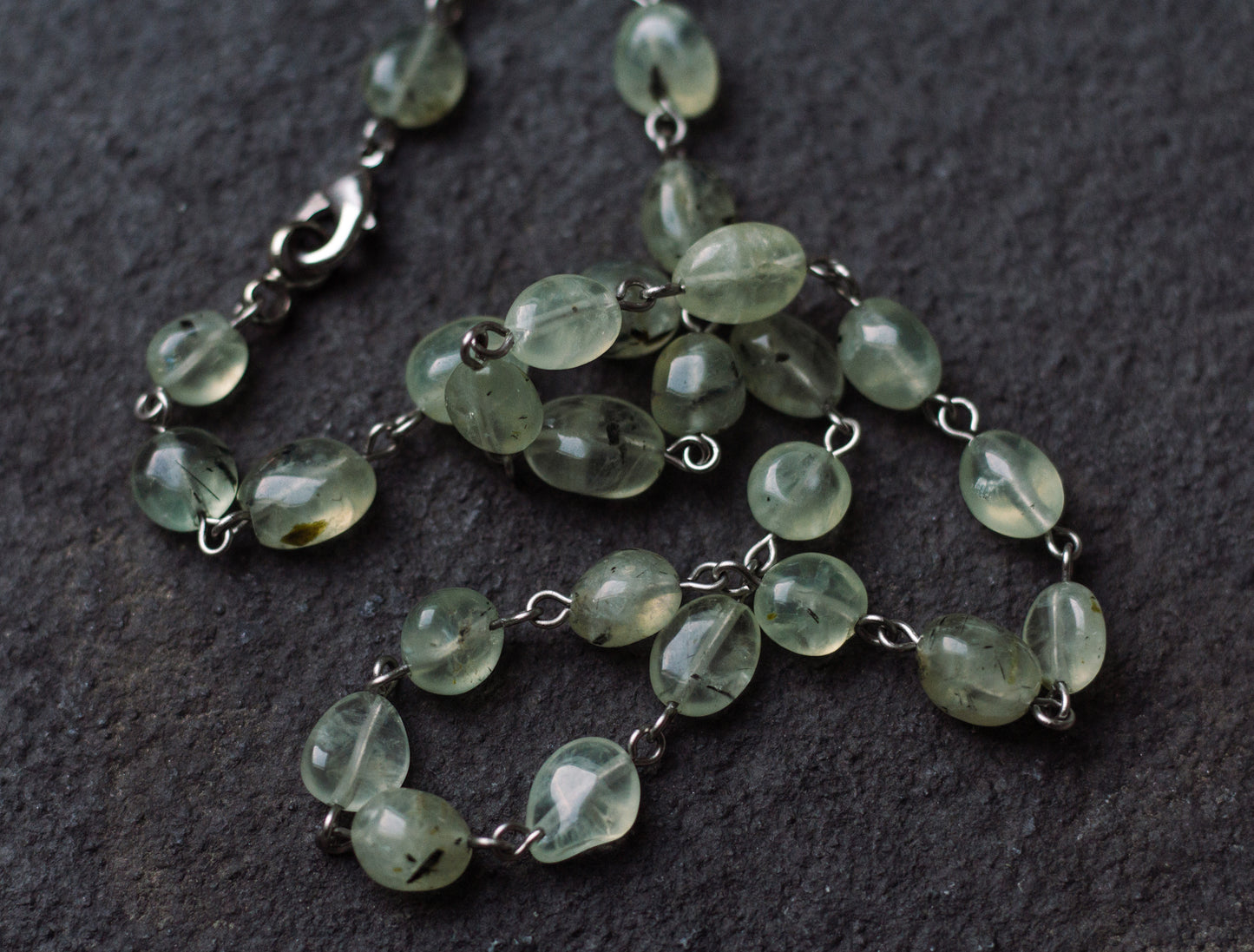 Prehnite Fine Choker