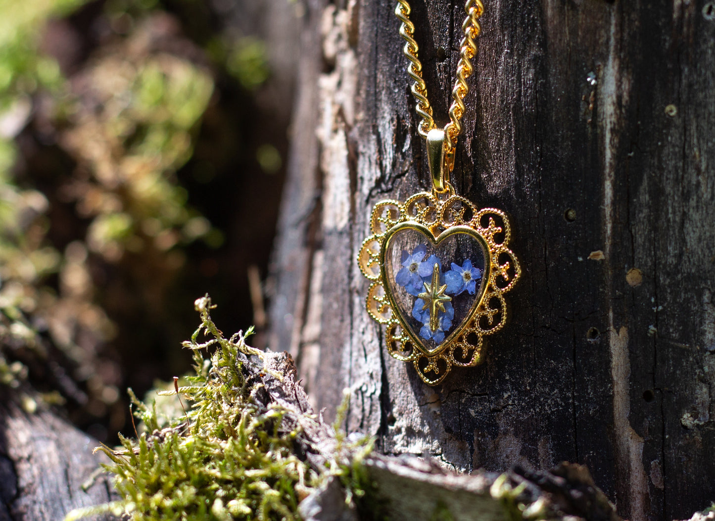 Forget-me-not Heart
