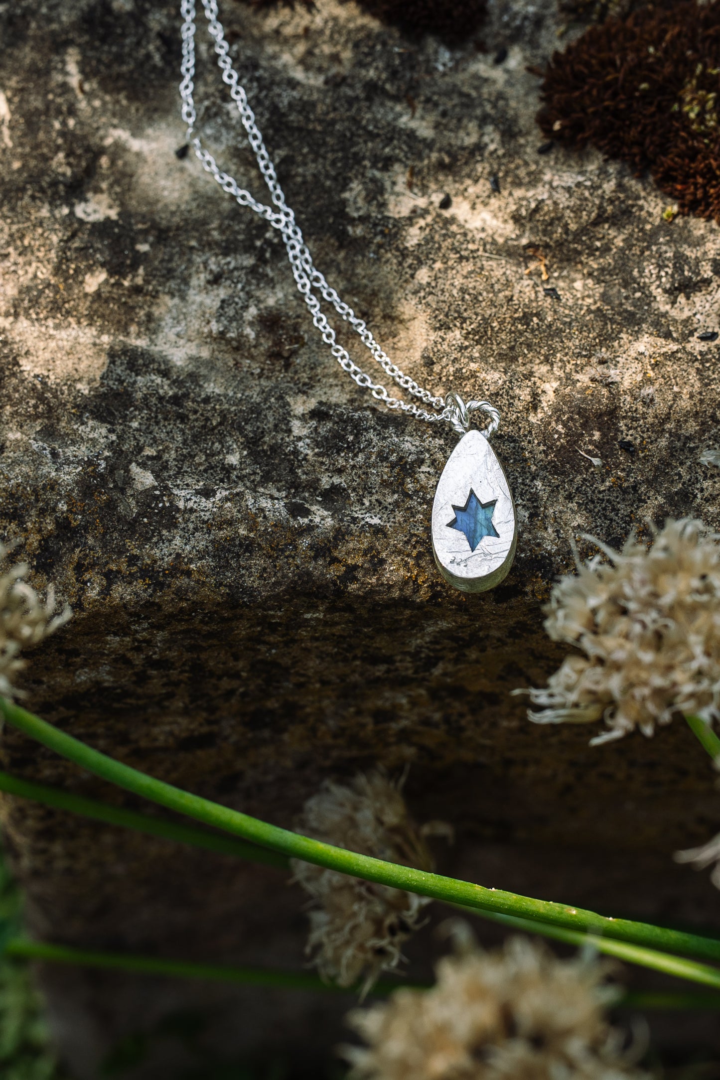 Starfall Moonstone Pendant No2