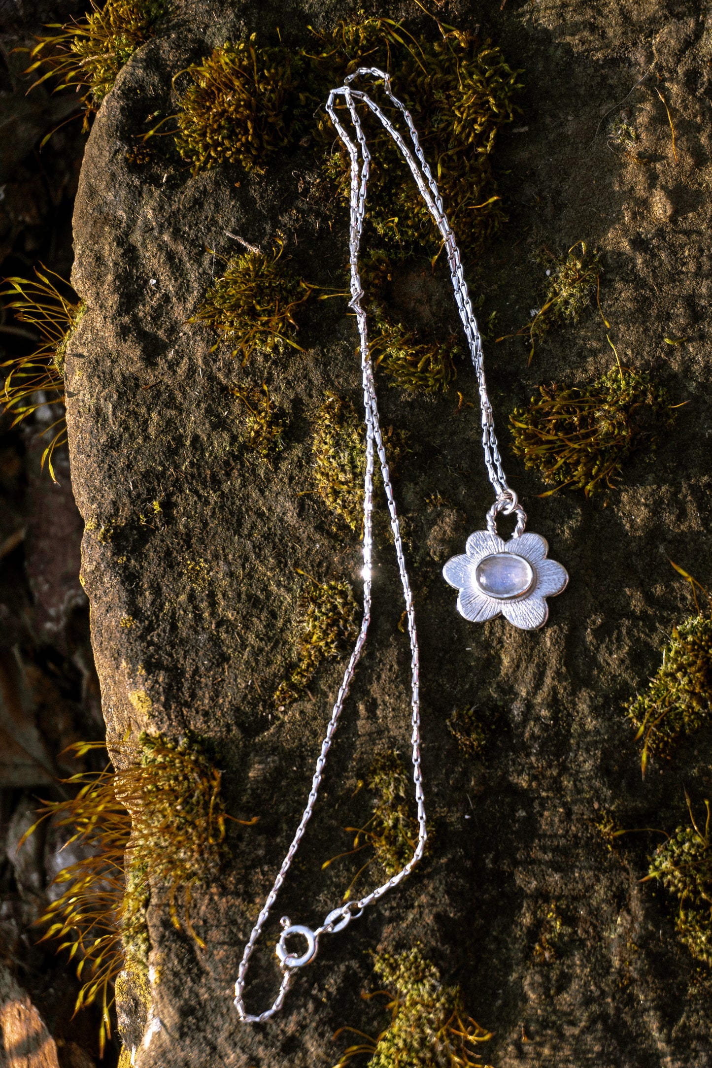 Sterling Silver Moonstone necklace