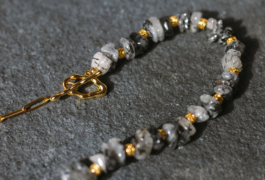 Bold Rutilated Necklace