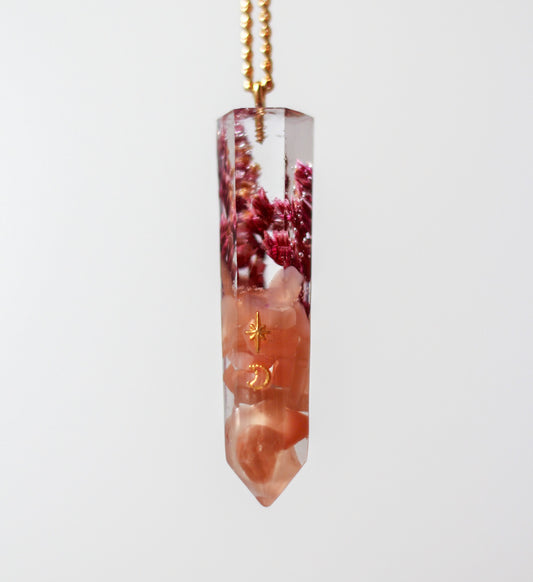 Sunstone Flowercrystal (Silver)