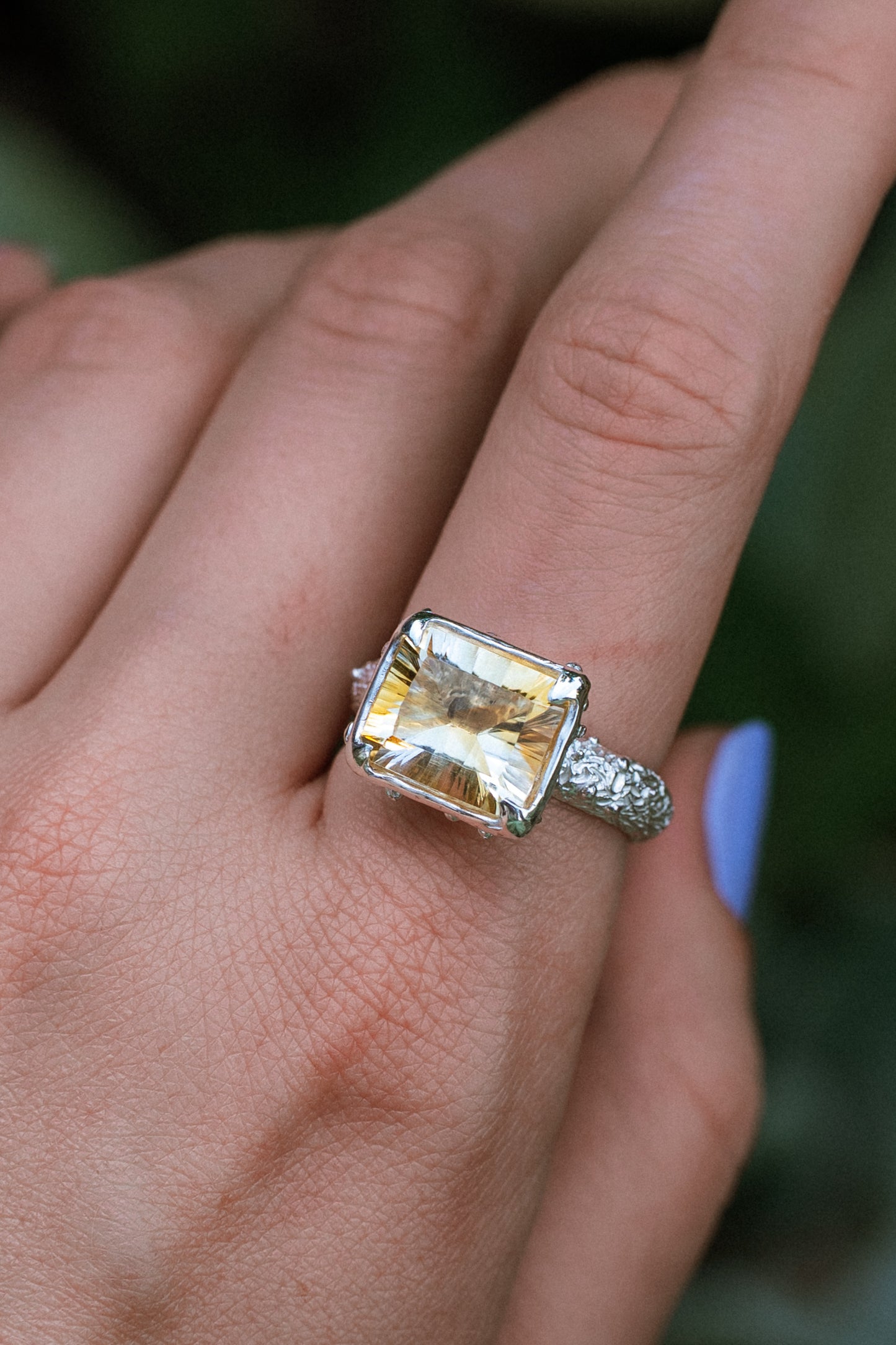 Fortuna’s Ring with citrine