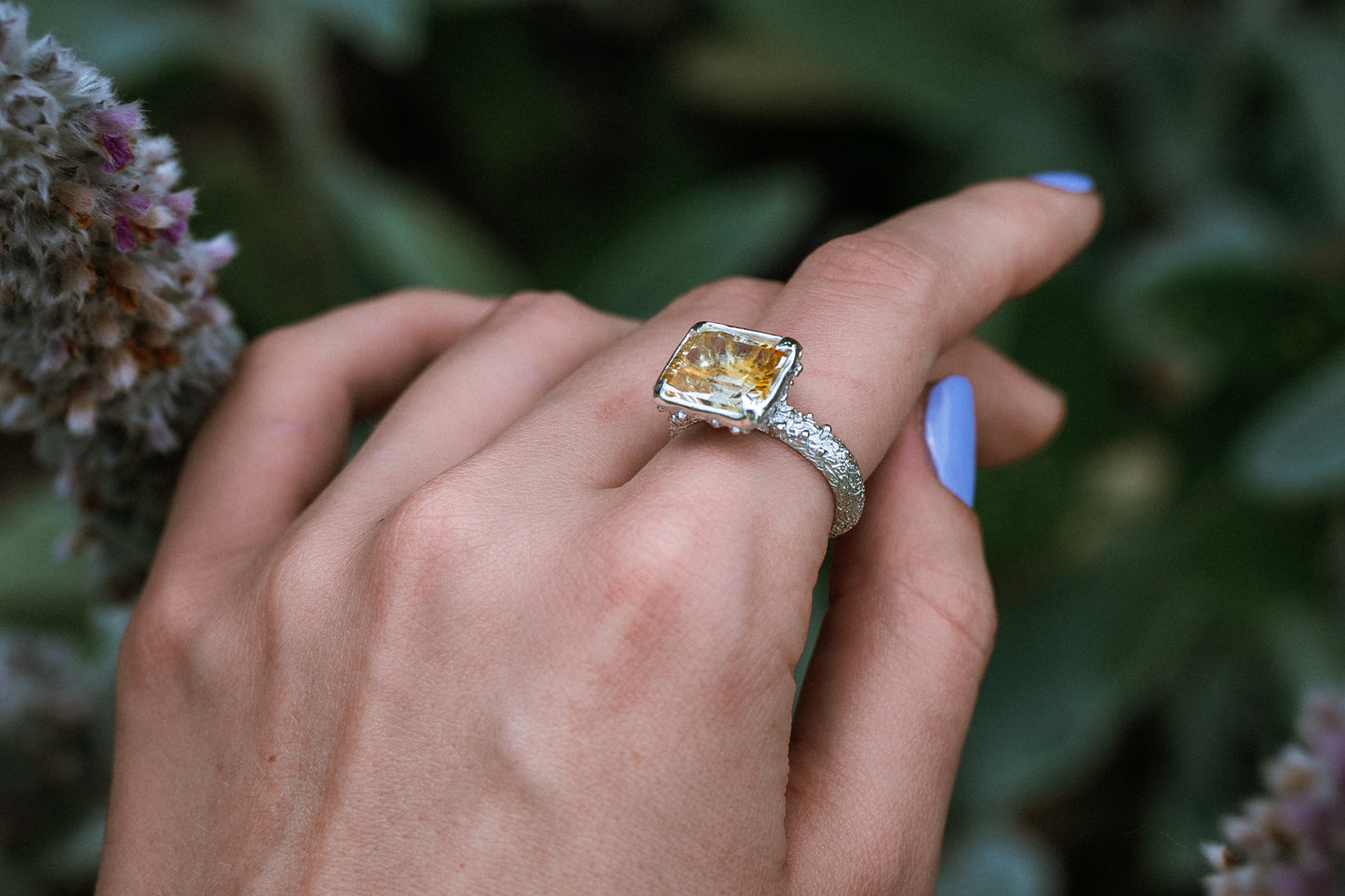 Fortuna’s Ring with citrine
