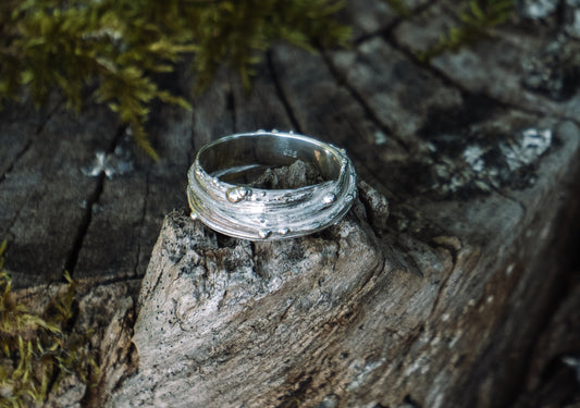 Mitsuro 935 Silver Ring N03
