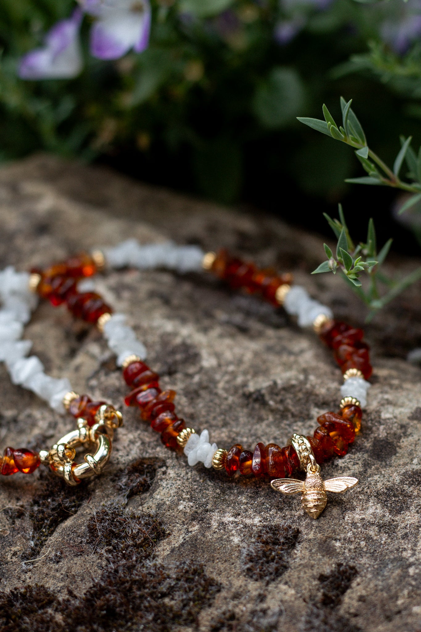 Golden Honey Choker