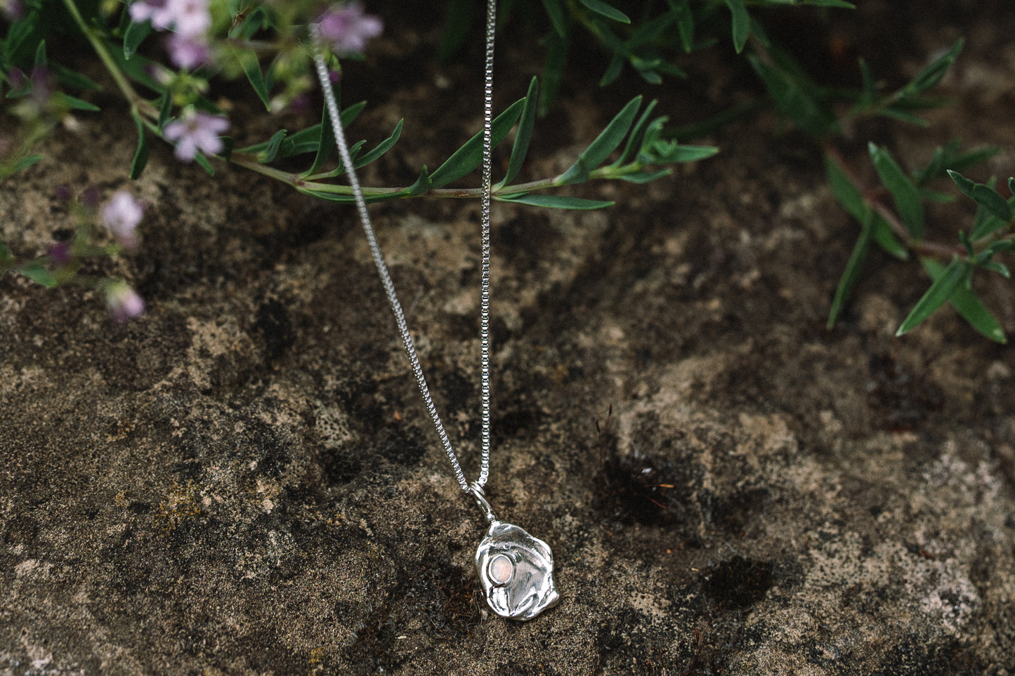 Waterdrop No3 with Opal