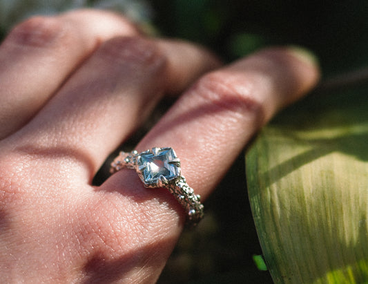 Ice crystal ring