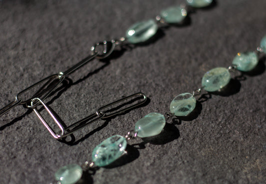 Blue Lagoon Fine Choker