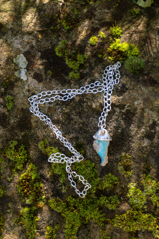 Raw Opal Necklace