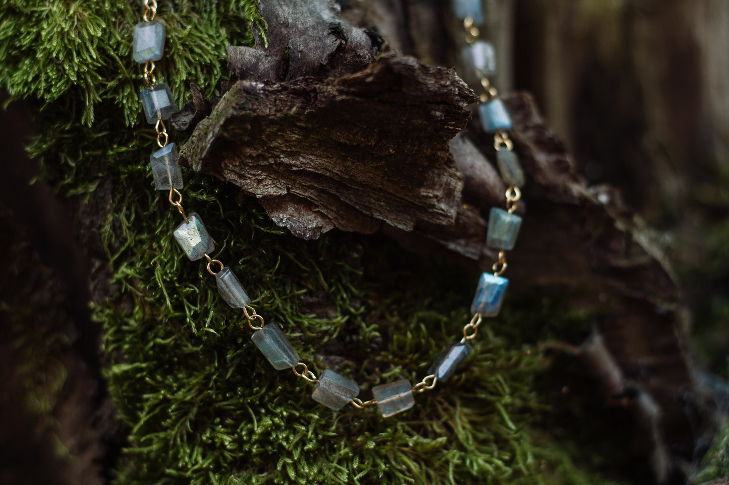 Labradorite Goddess Choker