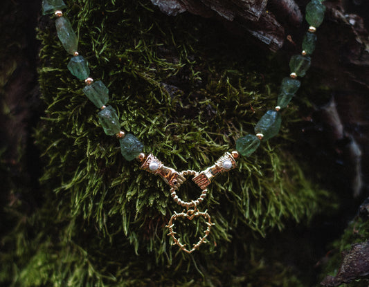 Holding Heart Choker