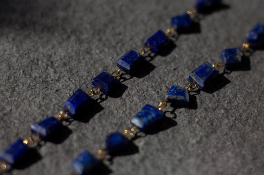 Royal Blue Fine Choker