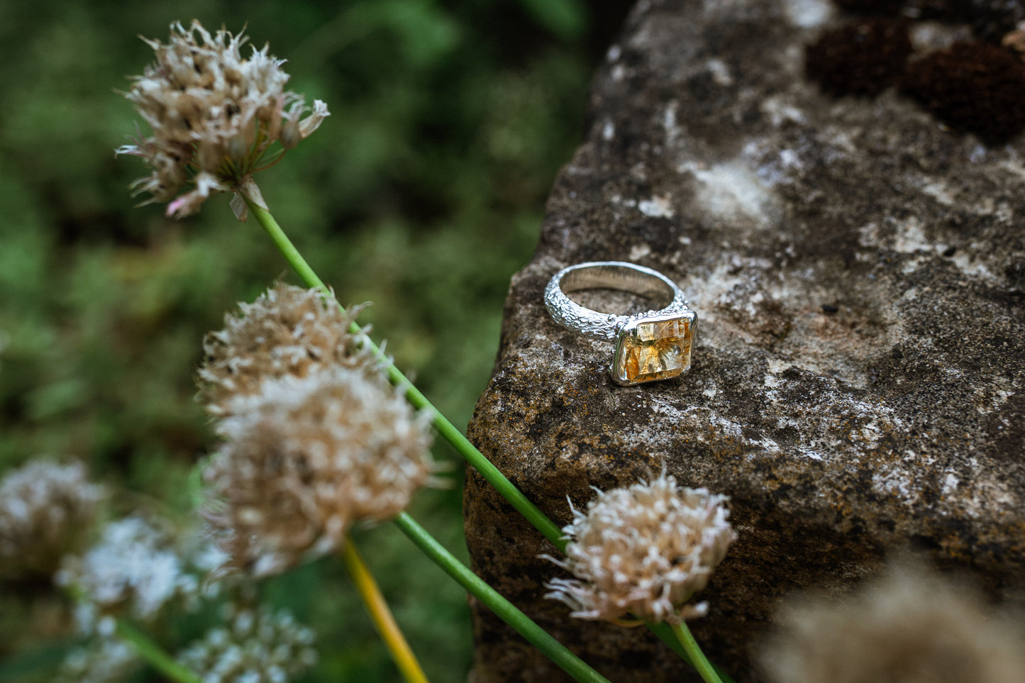Fortuna’s Ring with citrine
