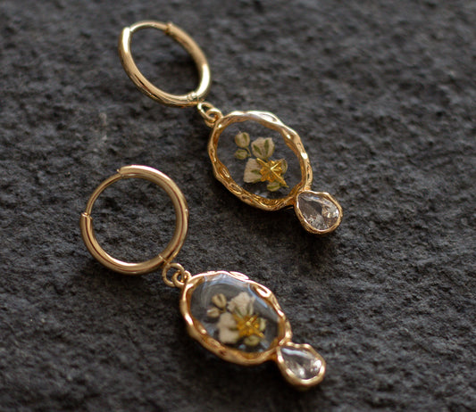 Star Drop Earrings