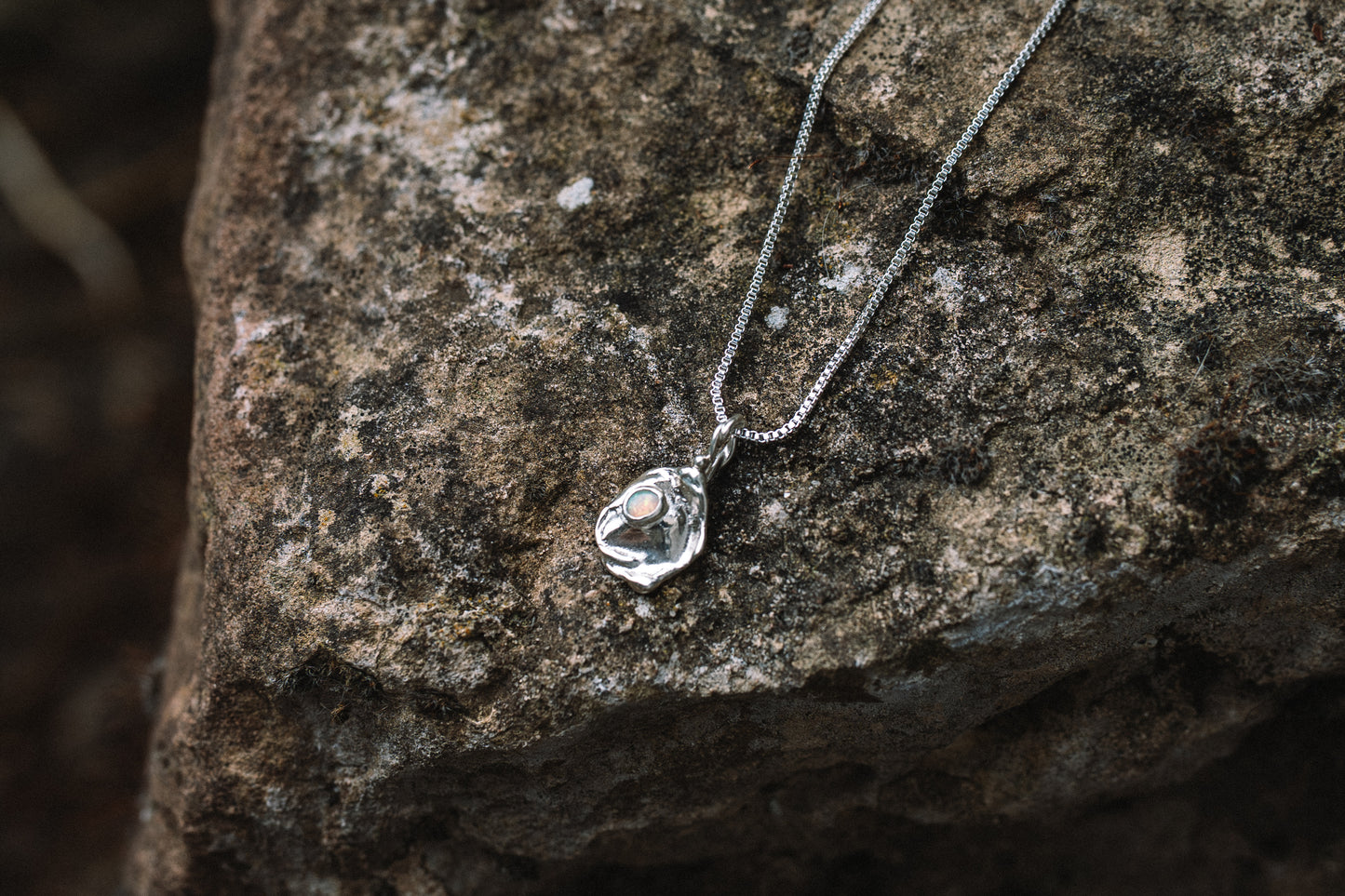 Waterdrop No3 with Opal