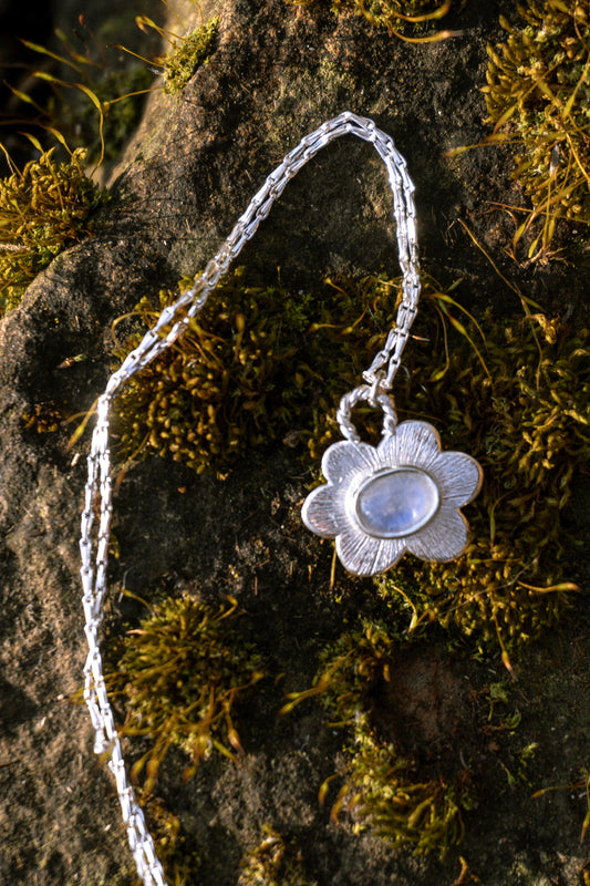 Sterling Silver Moonstone necklace