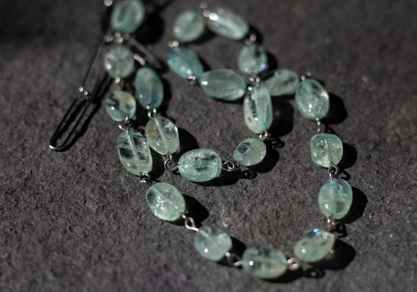 Blue Lagoon Fine Choker