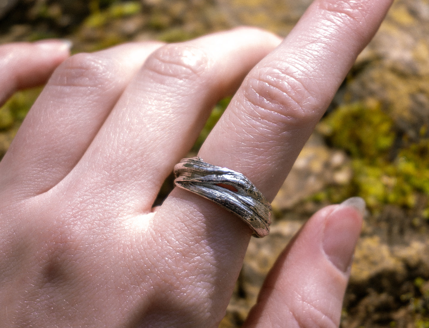 Mitsuro 935 Silver Ring N01