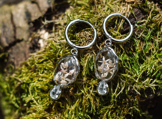 Blossom Silver Earrings
