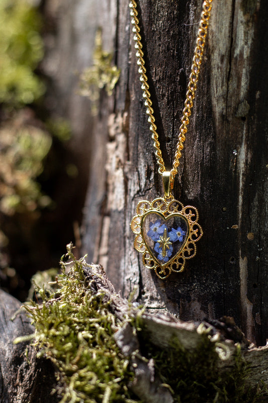 Forget-me-not Heart