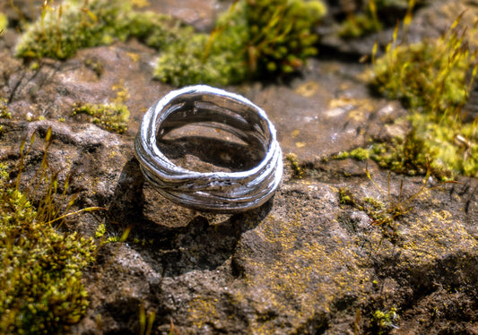 Mitsuro 935 Silver Ring N01