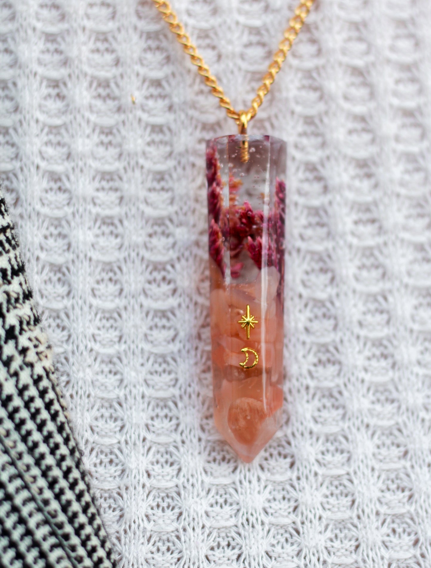 Sunstone Flowercrystal (Silver)
